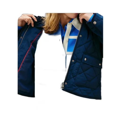 Padded Flag Quilted Water Repellent Jacket