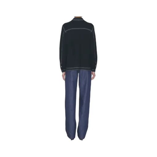 Topstitch Wool Jacket