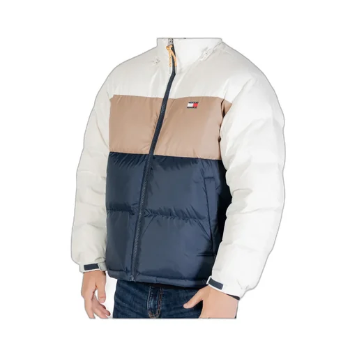 Color-Blocked Down Jacket
