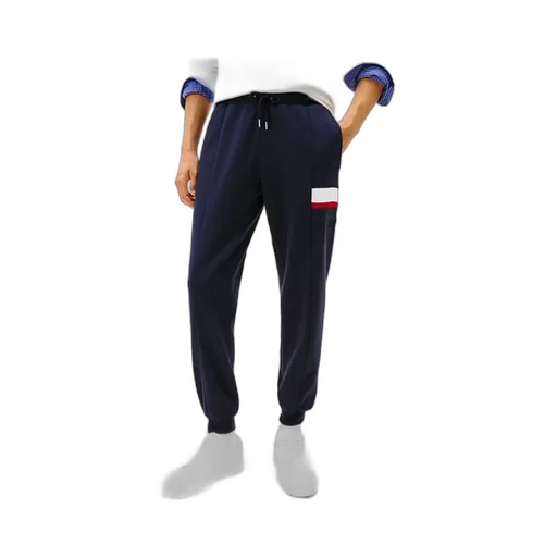 Colour-Blocked Fleece Cuffed Joggers