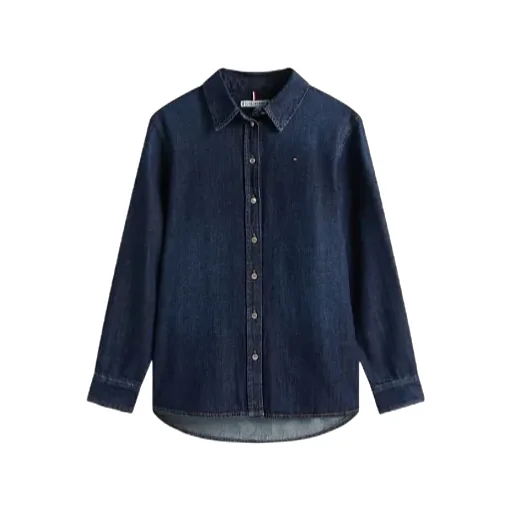 Buttoned Denim Shirt