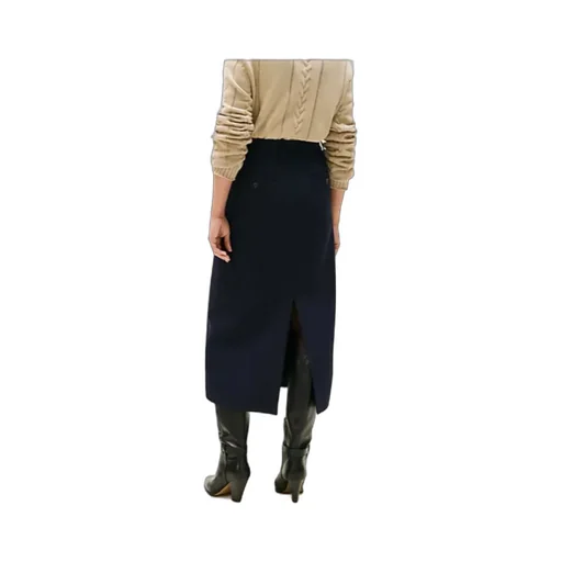 Tailored Midi Skirt