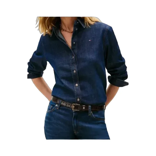 Buttoned Denim Shirt