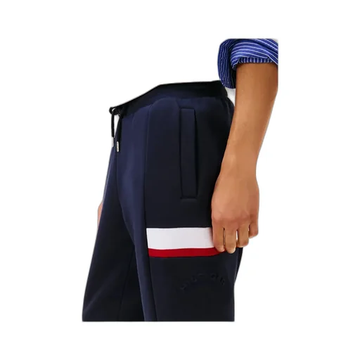 Colour-Blocked Fleece Cuffed Joggers