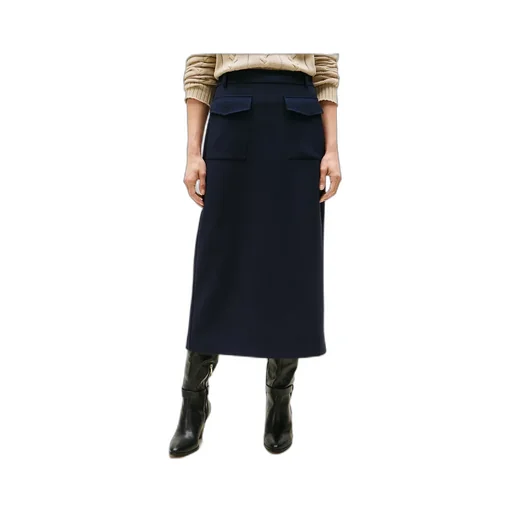 Tailored Midi Skirt