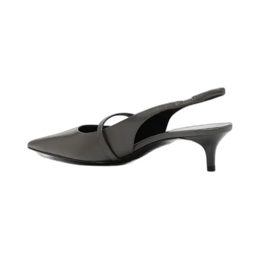 45Mm Logo-Buckle Slingbacks