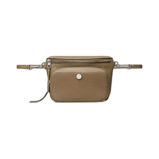 Mini Pebbled-Leather Belt Bag