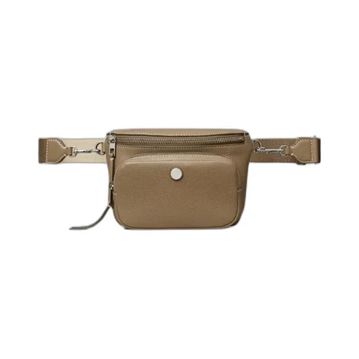 Mini Pebbled-Leather Belt Bag