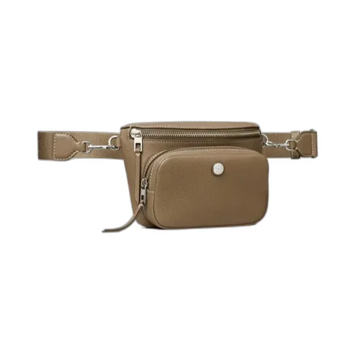 Mini Pebbled-Leather Belt Bag