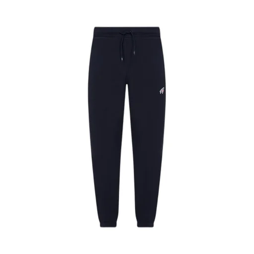 Straight Cotton-Blend Track Pants