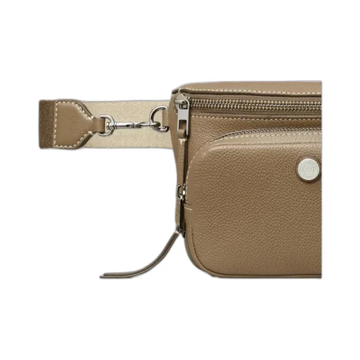Mini Pebbled-Leather Belt Bag