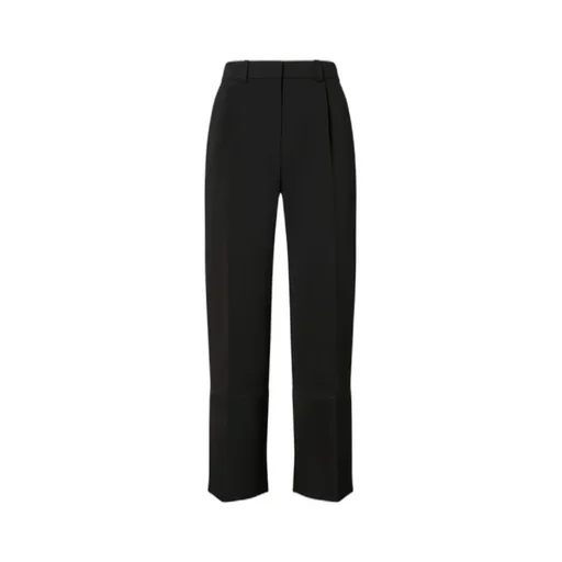 Cropped Crepe Pant