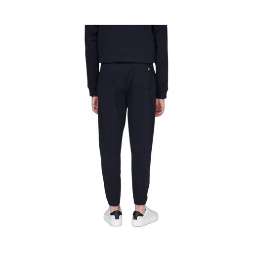 Straight Cotton-Blend Track Pants