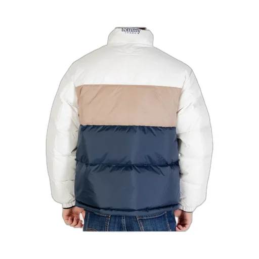 Color-Blocked Down Jacket