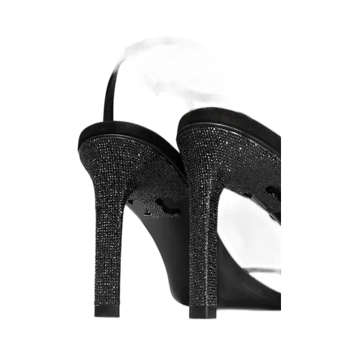 90Mm Pavé Heeled Sandals
