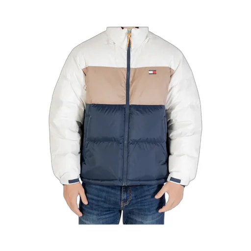 Color-Blocked Down Jacket