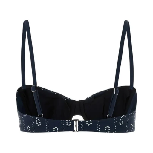 All-Over Paisley Print Stretch Bikini Top