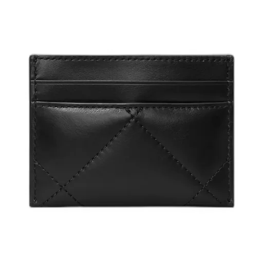 Kira Quilted Clover Card Holder