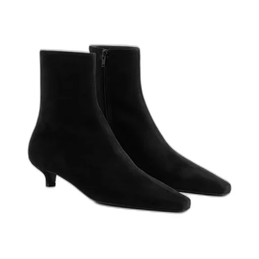 Zippered Ankle Boots