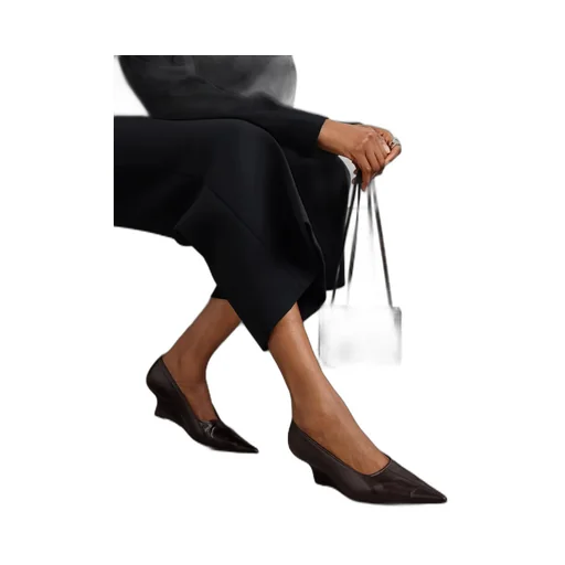 60Mm Sharp Wedge Pumps