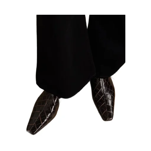 Square-Toe Ankle Boots