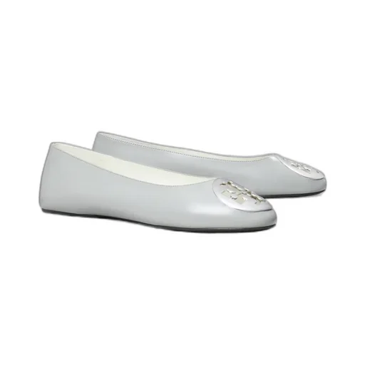 Reva Logo-Plaque Ballet Flats