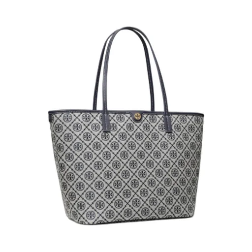 T Monogram Zipped Tote Bag