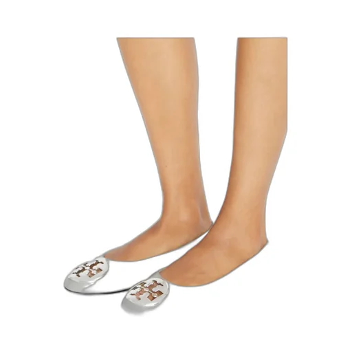 Reva Logo-Plaque Ballet Flats
