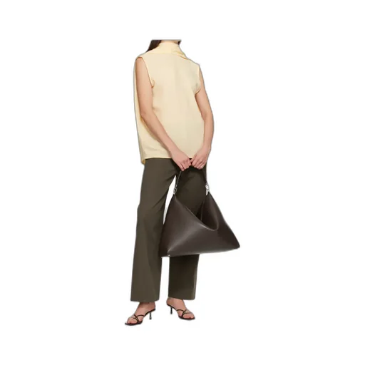 Grain Leather Handbag
