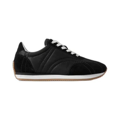 Padded Lace-Up Sneakers