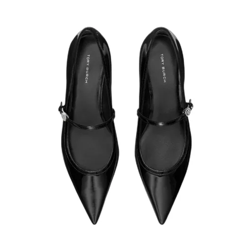 Double T Logo Buckle Mary Janes