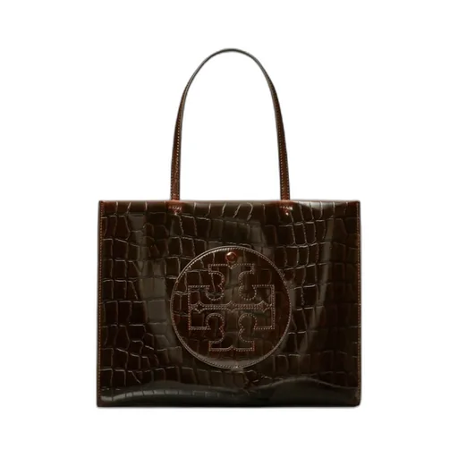 Ella Croc-Embossed Tote