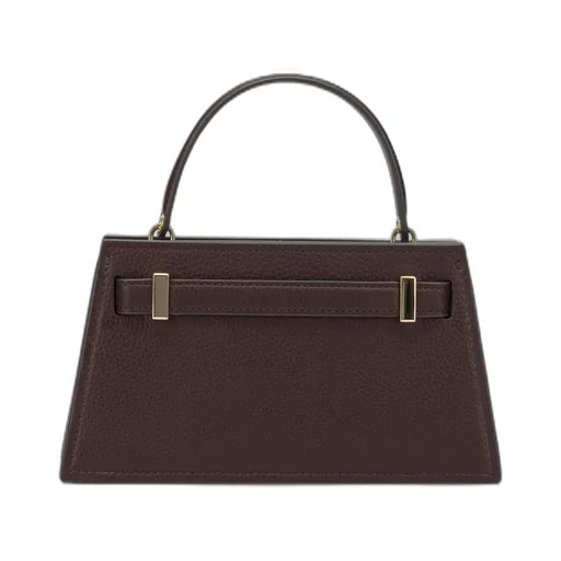 Mini Lee Radziwill Pebbled Top Handle Bag