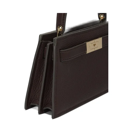 Mini Lee Radziwill Pebbled Top Handle Bag