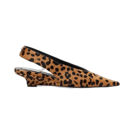 Pointed-Toe Wedge Heels