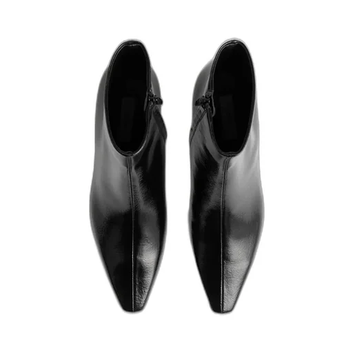 Side Zipper Ankle Boots