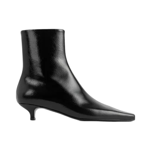 Side Zipper Ankle Boots