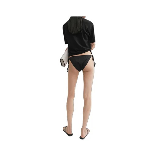 Monogram Pointelle Bikini Bottoms