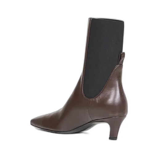 50Mm Leather Chelsea Boots