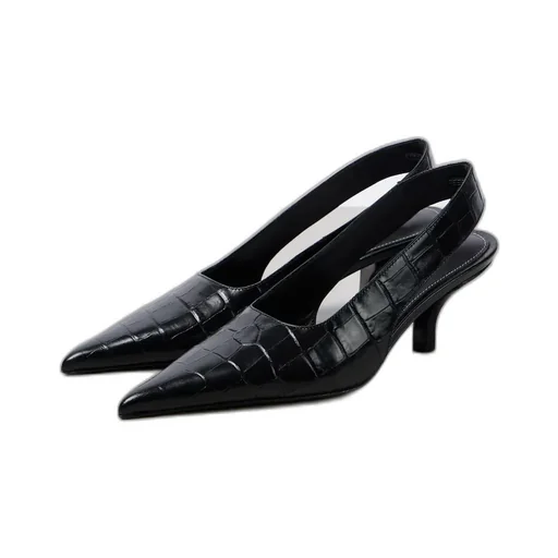 Pointed-Toe High Heels