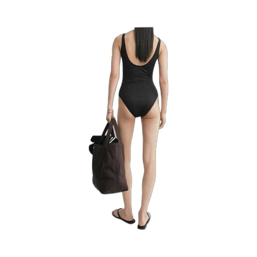 Monogram Pointelle Swimsuit