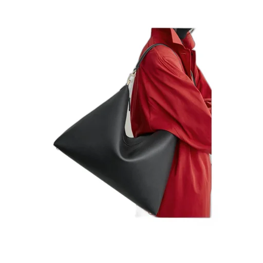 Medium Zippered Shoulder Bag