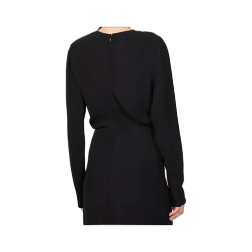 Round Neck Long Sleeve Dress