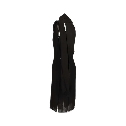 Fringed Scarf Dress