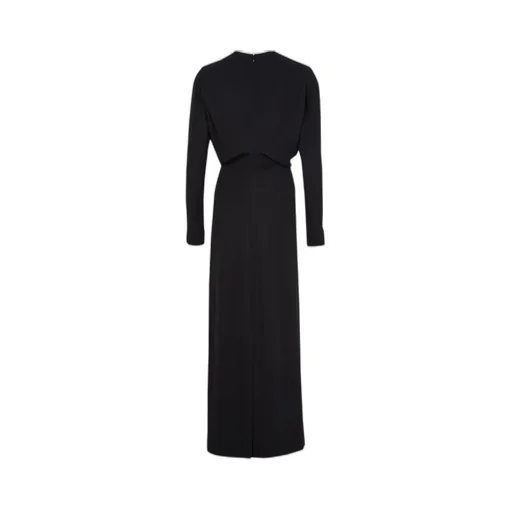 Round Neck Long Sleeve Dress