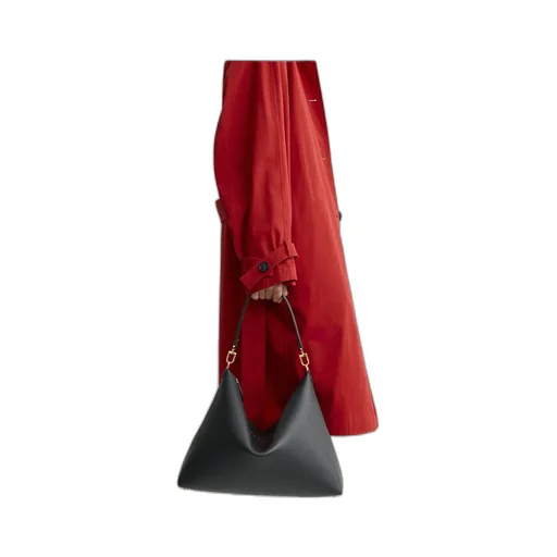 Medium Zippered Shoulder Bag