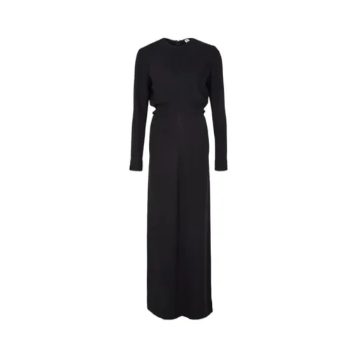 Round Neck Long Sleeve Dress