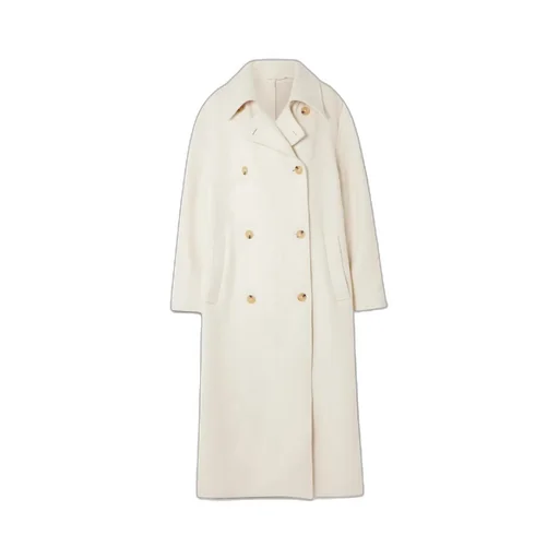 Double-Breasted Wool Coat