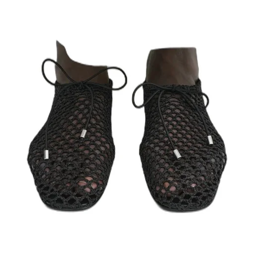 Crocheted Ballet Shoes