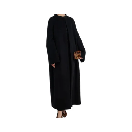 Oversized Wool-Blend Coat